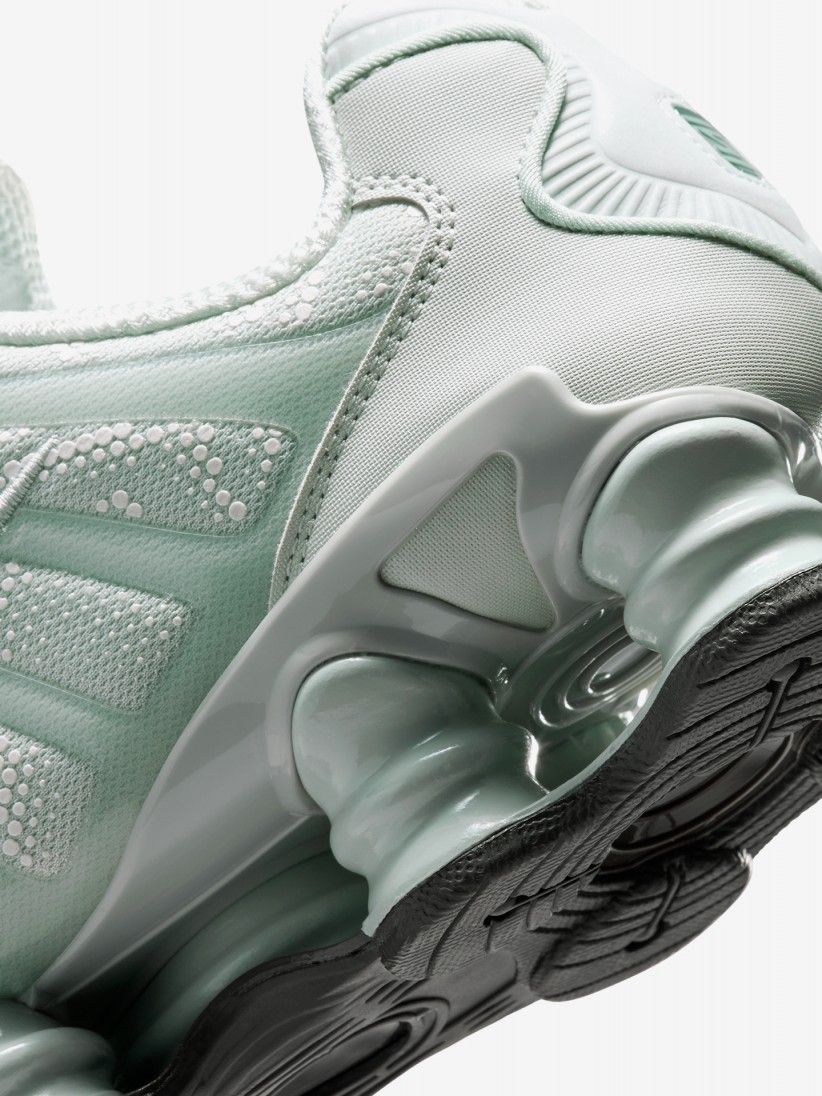 Nike Shox TL Green and Grey Sneakers For Men Nike Shox TL Green and Grey Sneakers For Men