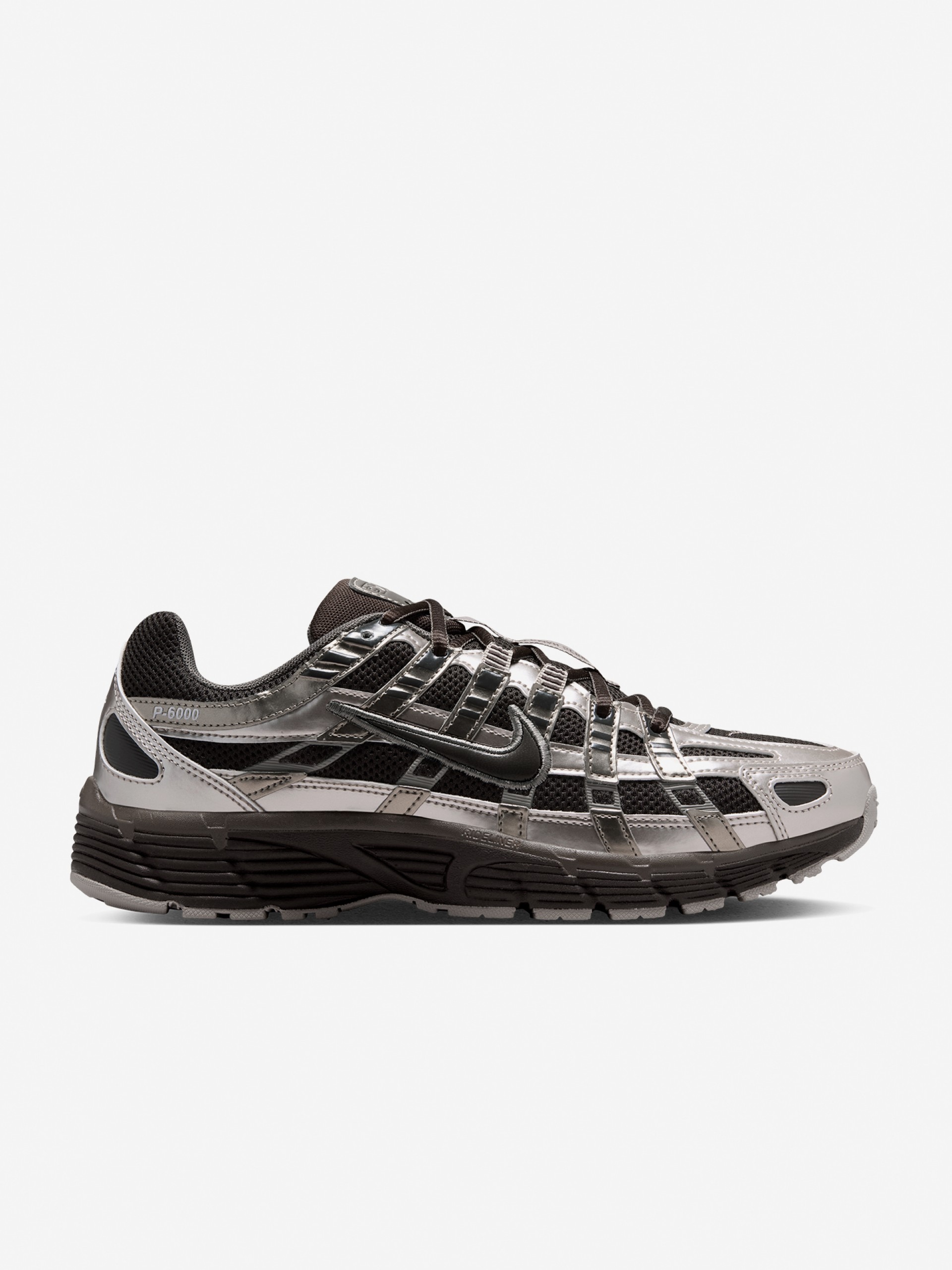Nike P-6000 Brown and Silver Sneakers For Women