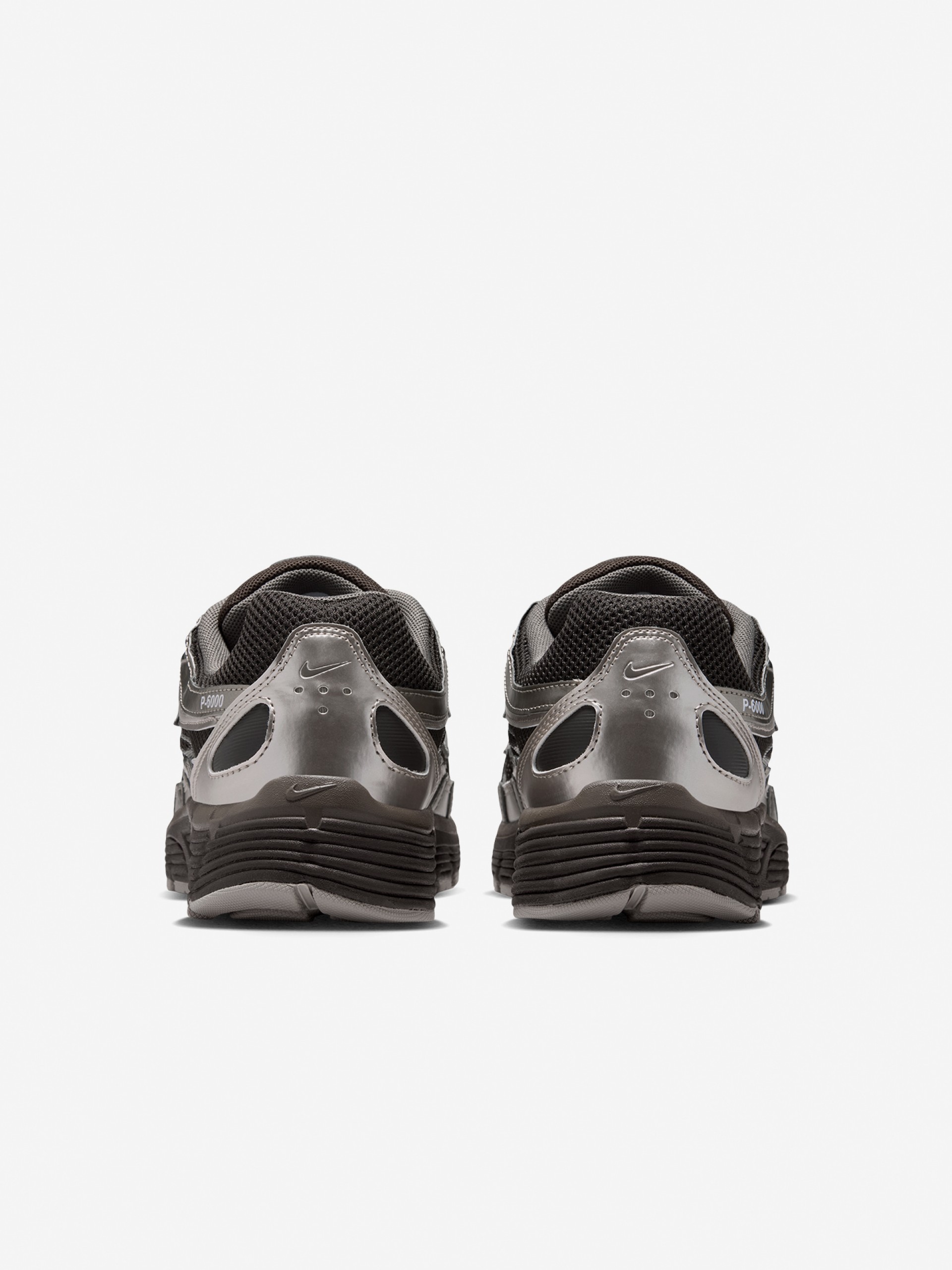 Nike P-6000 Brown and Silver Sneakers For Women