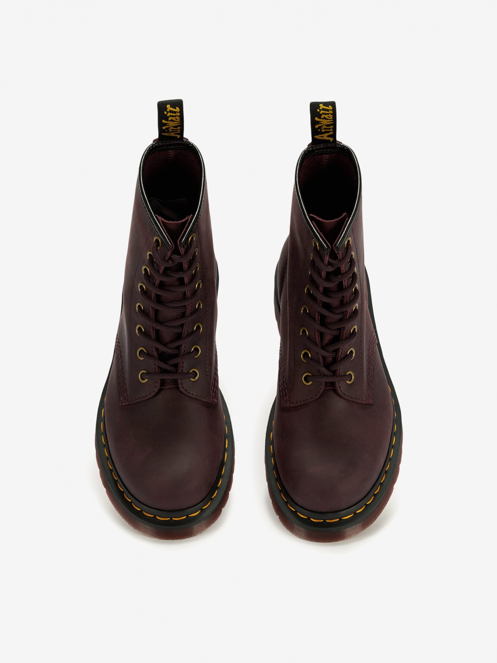 Botas Dr. Martens 1460 Crazy Horse Leather Burdeos