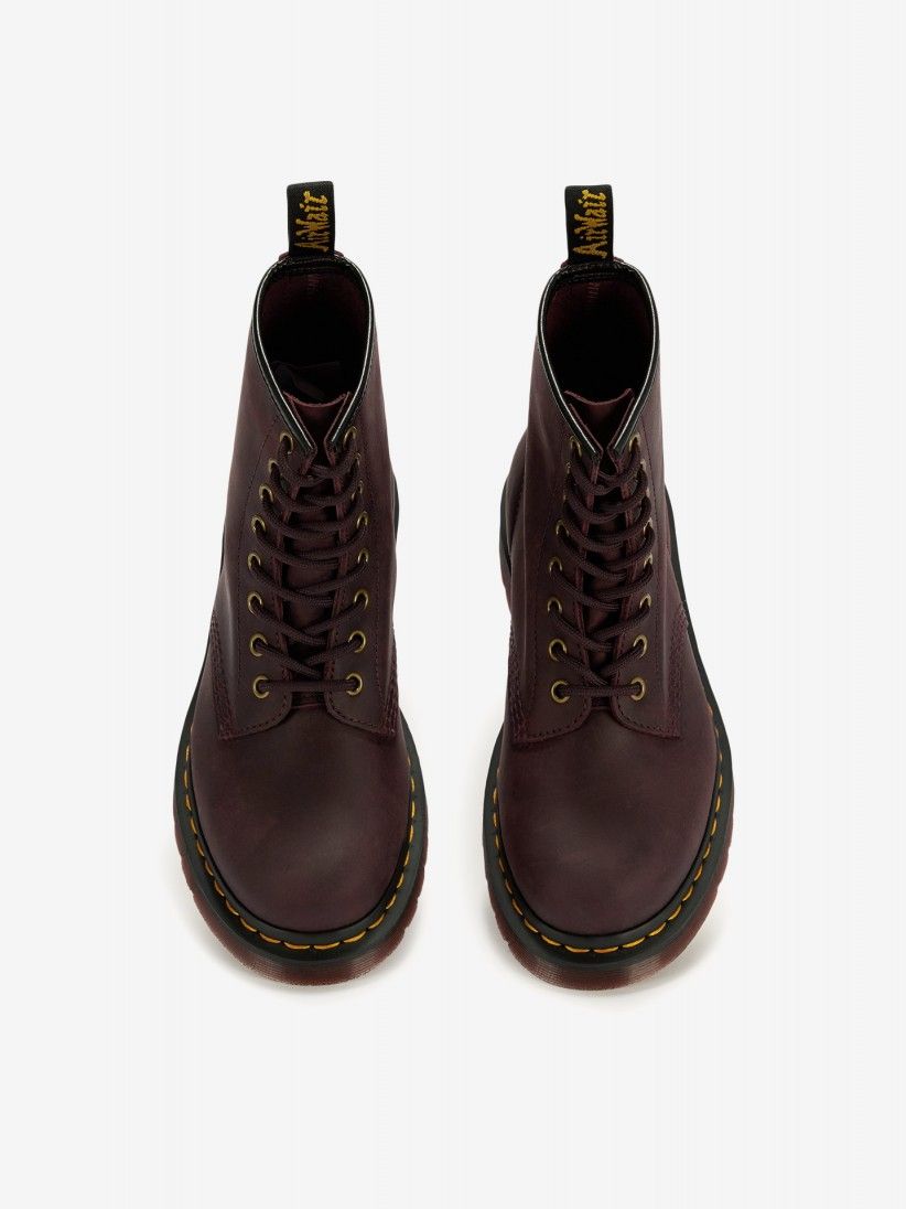 Botas Dr. Martens 1460 Crazy Horse Leather Bordeaux
