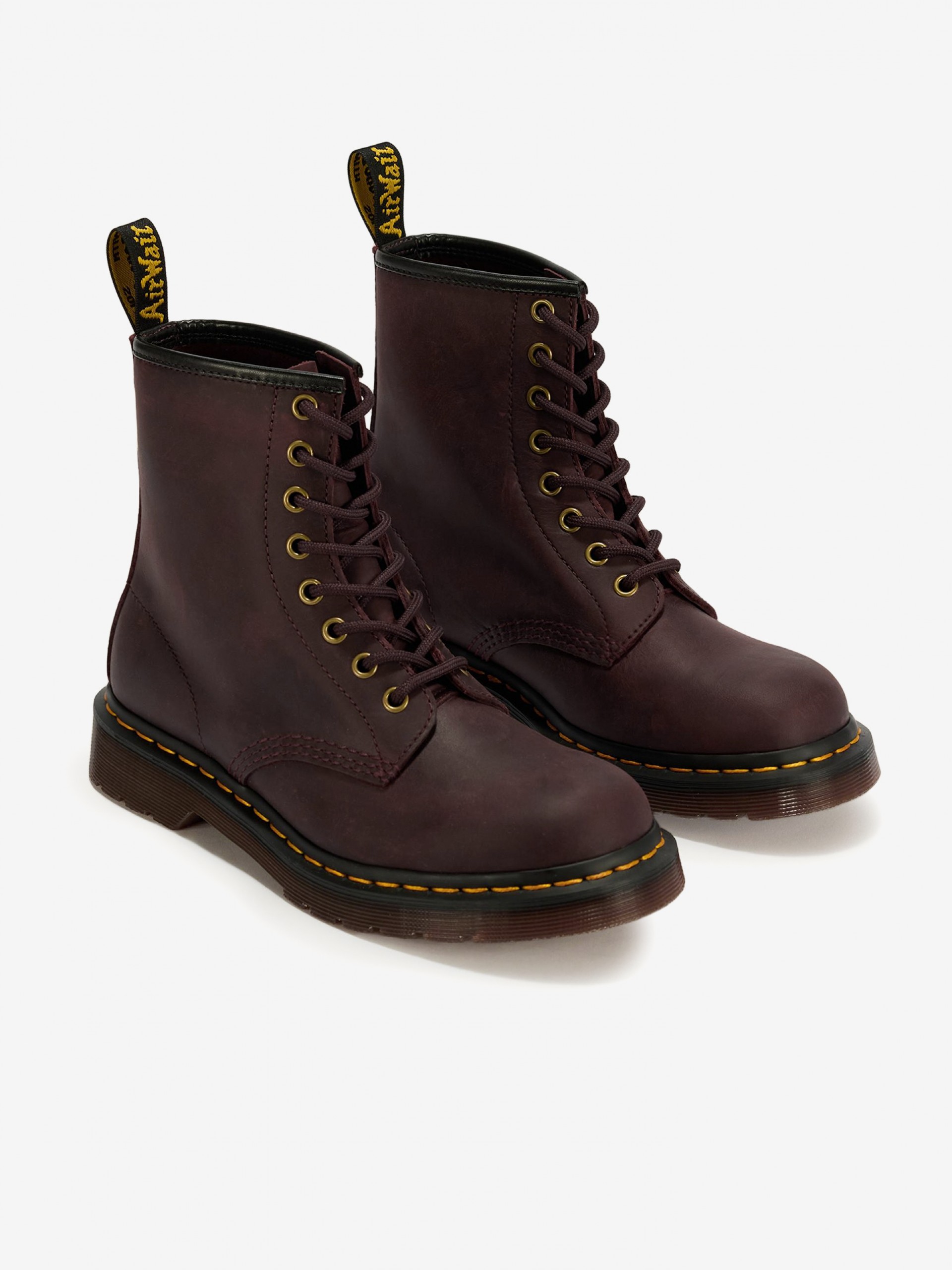 Botas Dr. Martens 1460 Crazy Horse Leather Burdeos