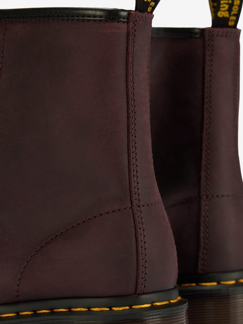 Botas Dr. Martens 1460 Crazy Horse Leather Bordeaux