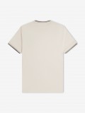Fred Perry Twin Tipped Beige, Green and Blue T-shirt