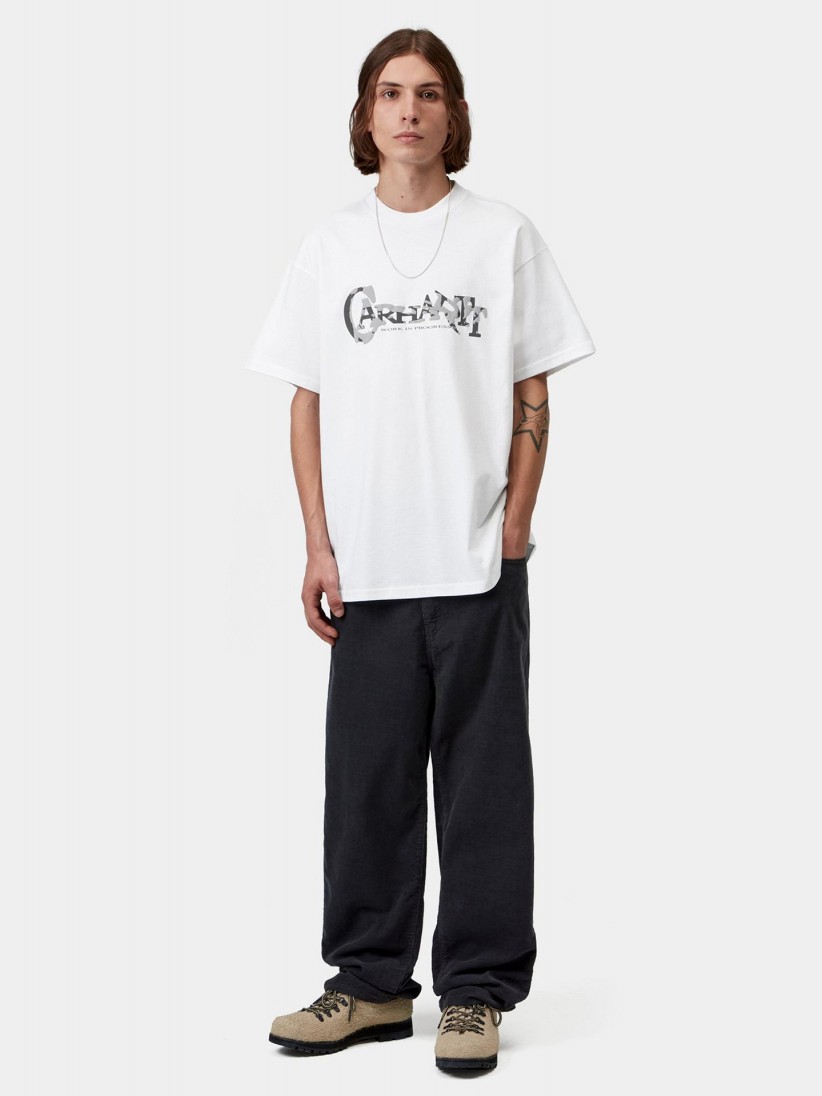 Carhartt WIP Chinsel Script White T-shirt Carhartt WIP Chinsel Script White T-shirt