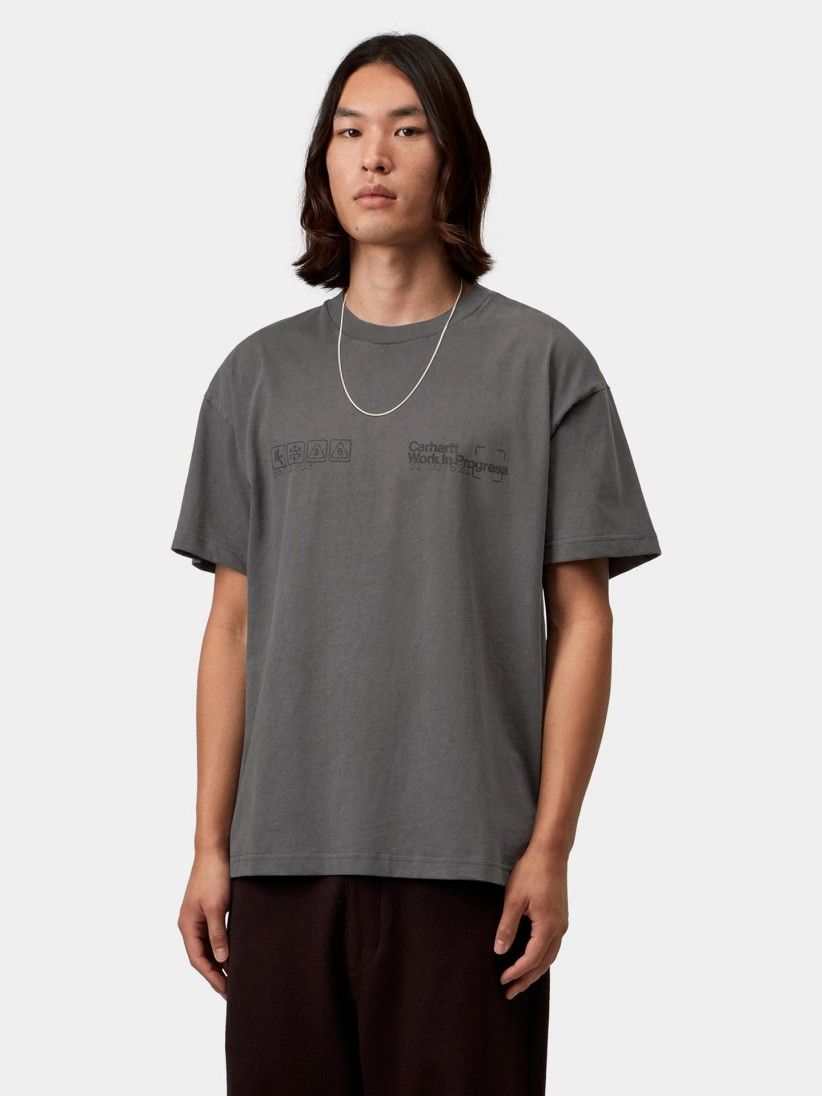 Carhartt WIP Boxed Grey T-shirt Carhartt WIP Boxed Grey T-shirt