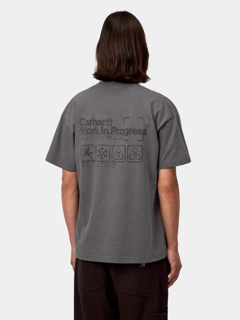 Carhartt WIP Boxed Grey T-shirt Carhartt WIP Boxed Grey T-shirt