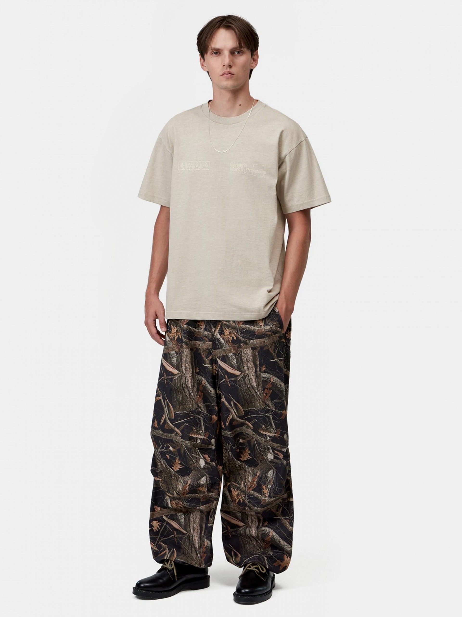 T-shirt Carhartt WIP Boxed Bege