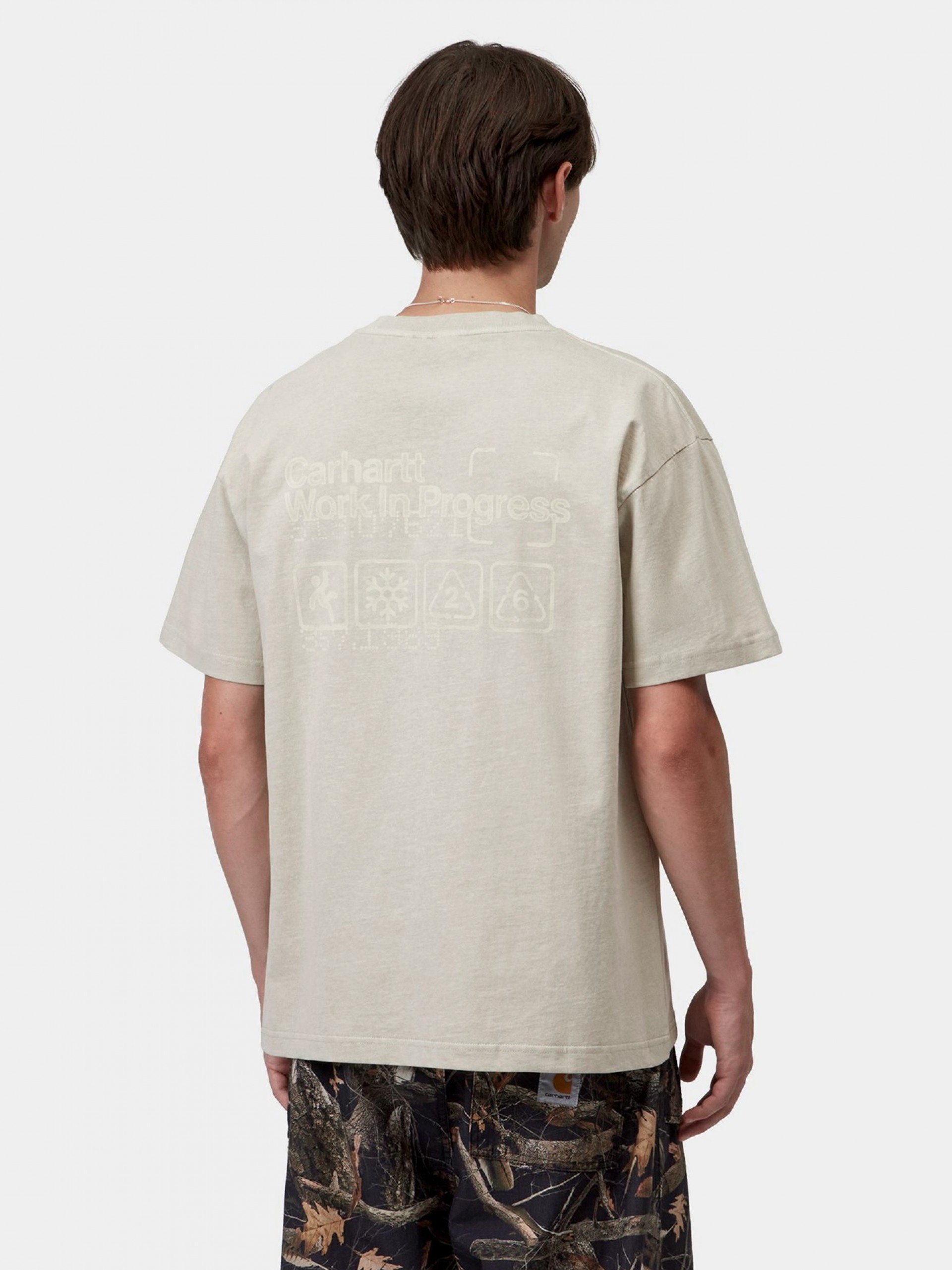T-shirt Carhartt WIP Boxed Bege