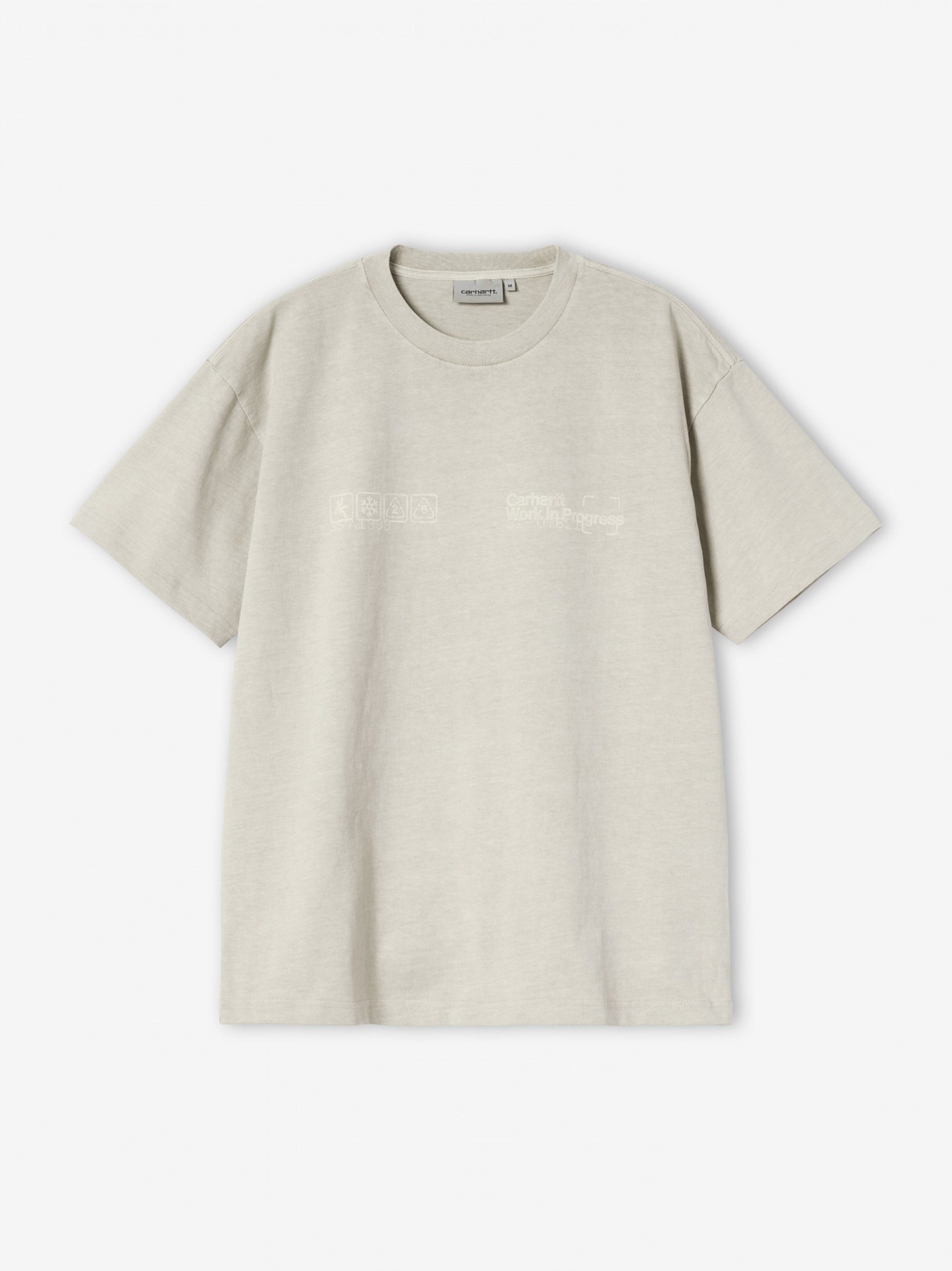 T-shirt Carhartt WIP Boxed Bege