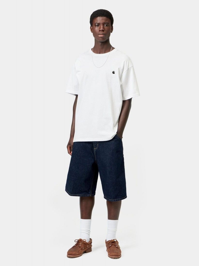 T-shirt Carhartt WIP Madison Branca T-shirt Carhartt WIP Madison Branca