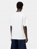 T-shirt Carhartt WIP Madison Branca T-shirt Carhartt WIP Madison Branca