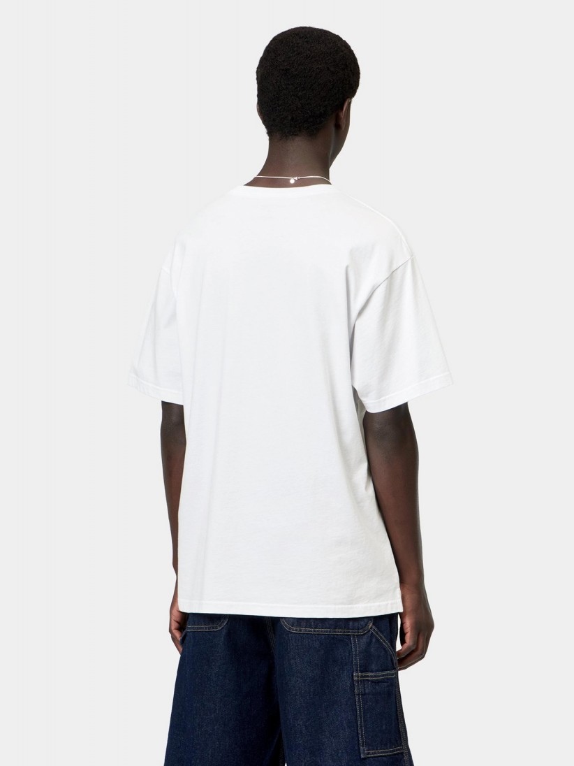 T-shirt Carhartt WIP Madison Branca T-shirt Carhartt WIP Madison Branca
