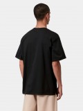 T-shirt Carhartt WIP Madison Preta T-shirt Carhartt WIP Madison Preta