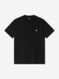 T-shirt Carhartt WIP Madison Preta T-shirt Carhartt WIP Madison Preta