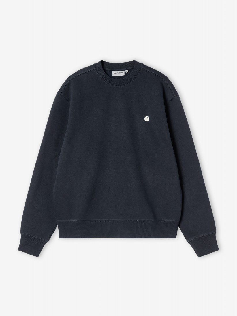 Carhartt WIP Mack Blue Sweater Carhartt WIP Mack Blue Sweater