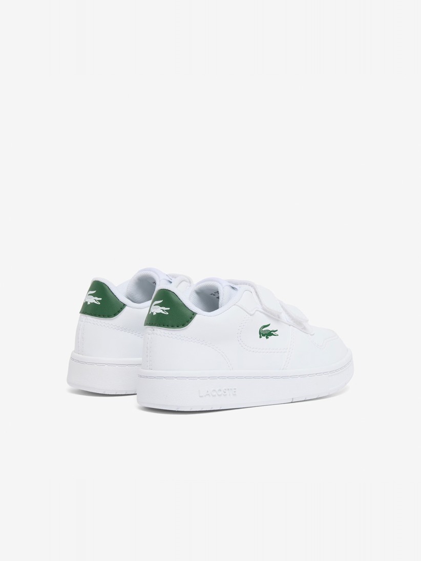 Sapatilhas Lacoste Court Ace Brancas e Verdes I