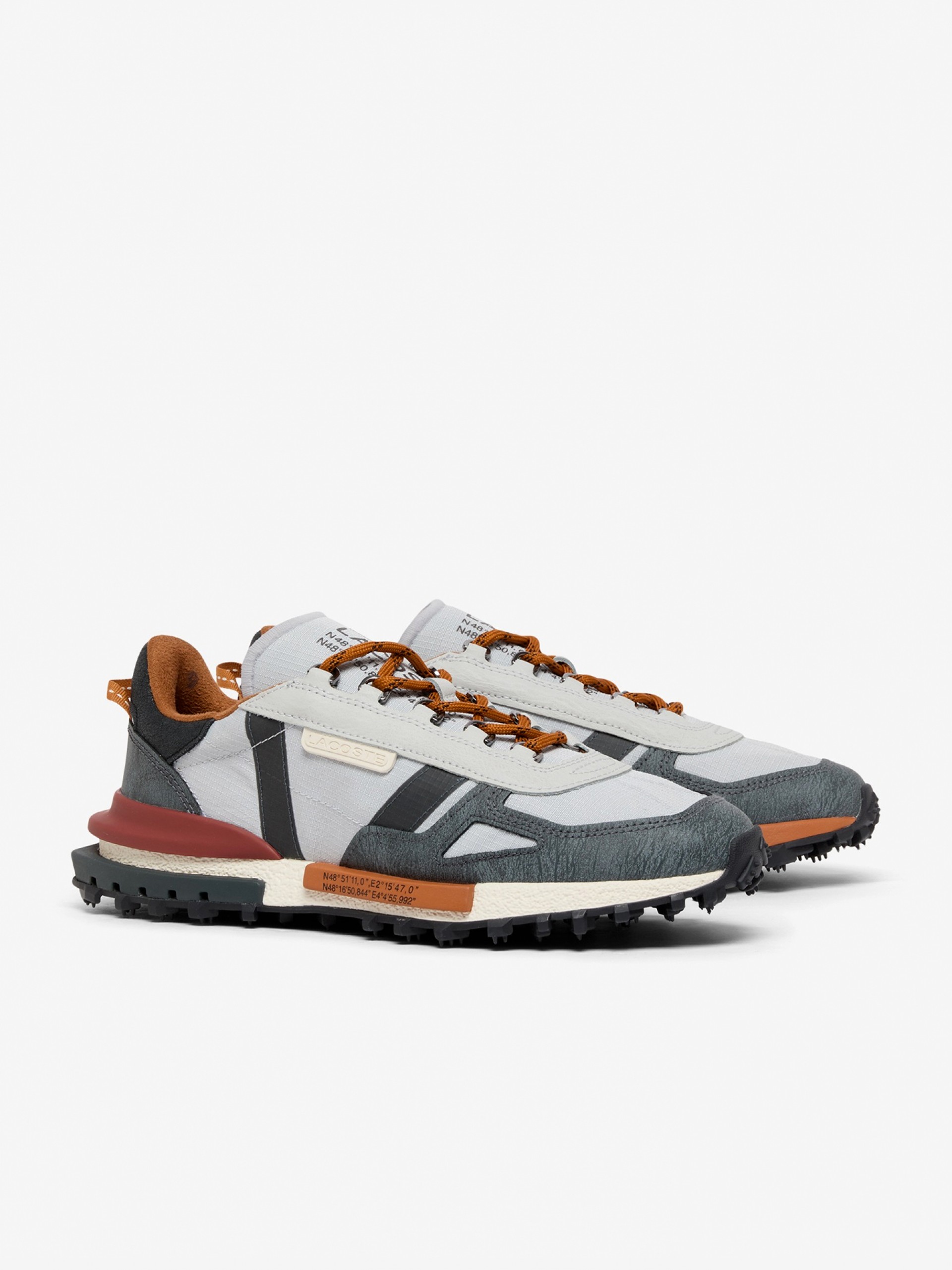 Zapatillas Lacoste Elite Active Grises Para Hombre