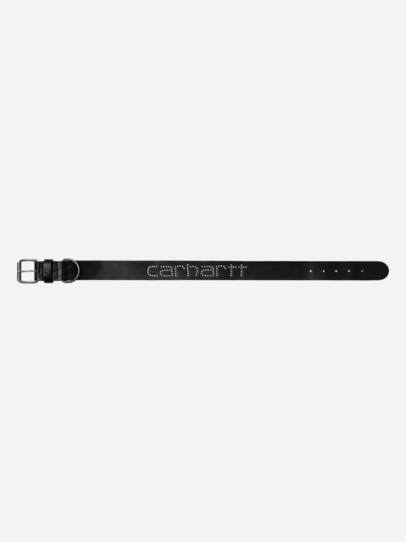 Coleira de C�o Carhartt WIP Script Studs M/L Preta