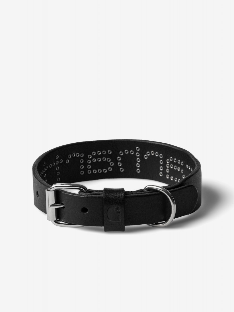 Coleira de C�o Carhartt WIP Script Studs S/M Preta