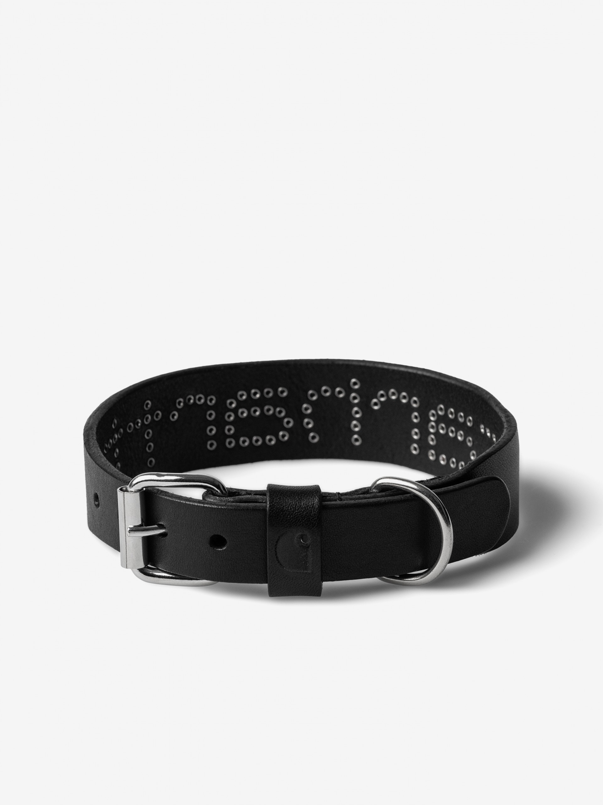 Carhartt WIP Script Studs S/M Black Dog Collar