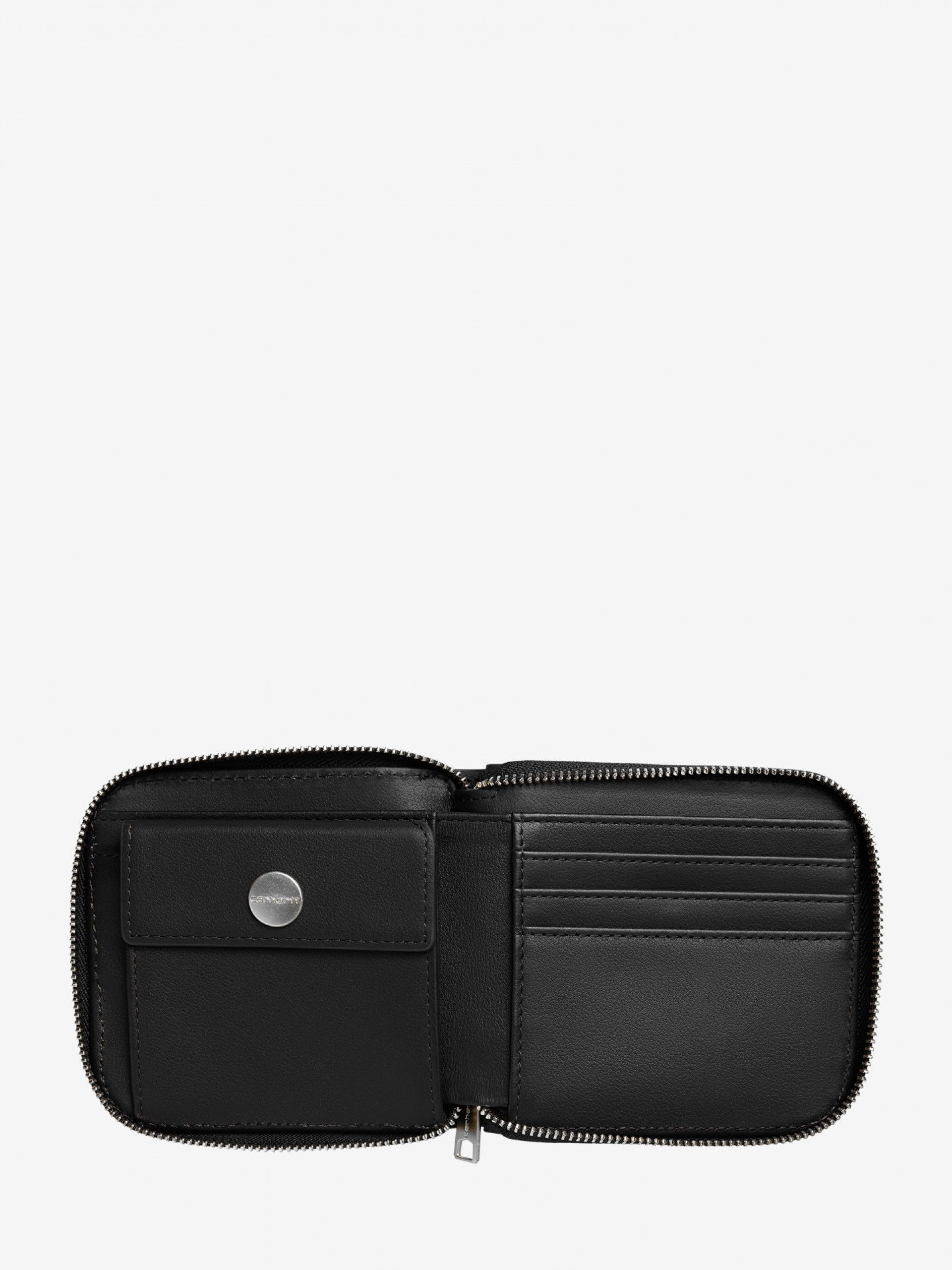 Carhartt WIP Leather Black Wallet