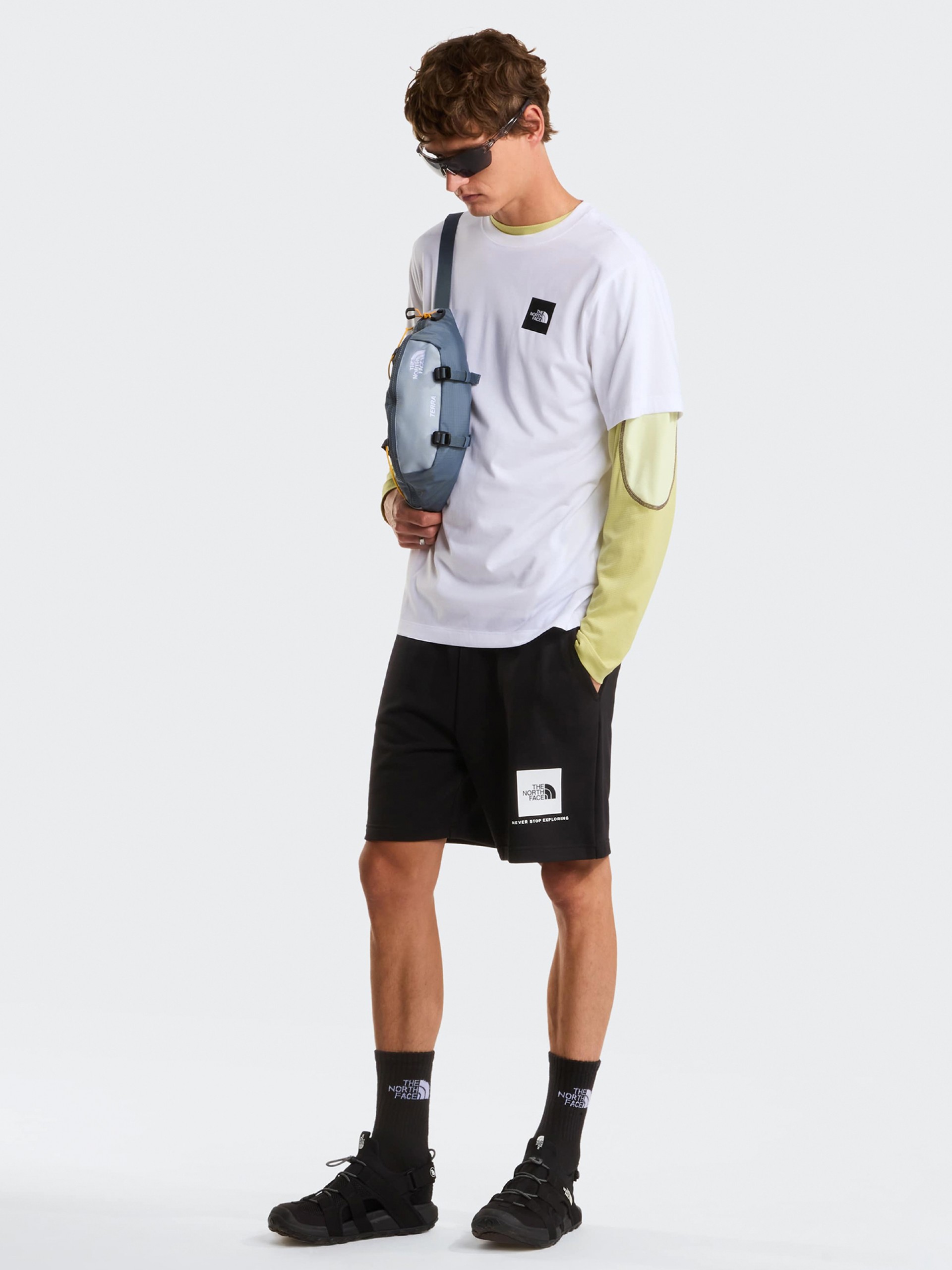 Camiseta The North Face Evolution Box Half Dome Blanca