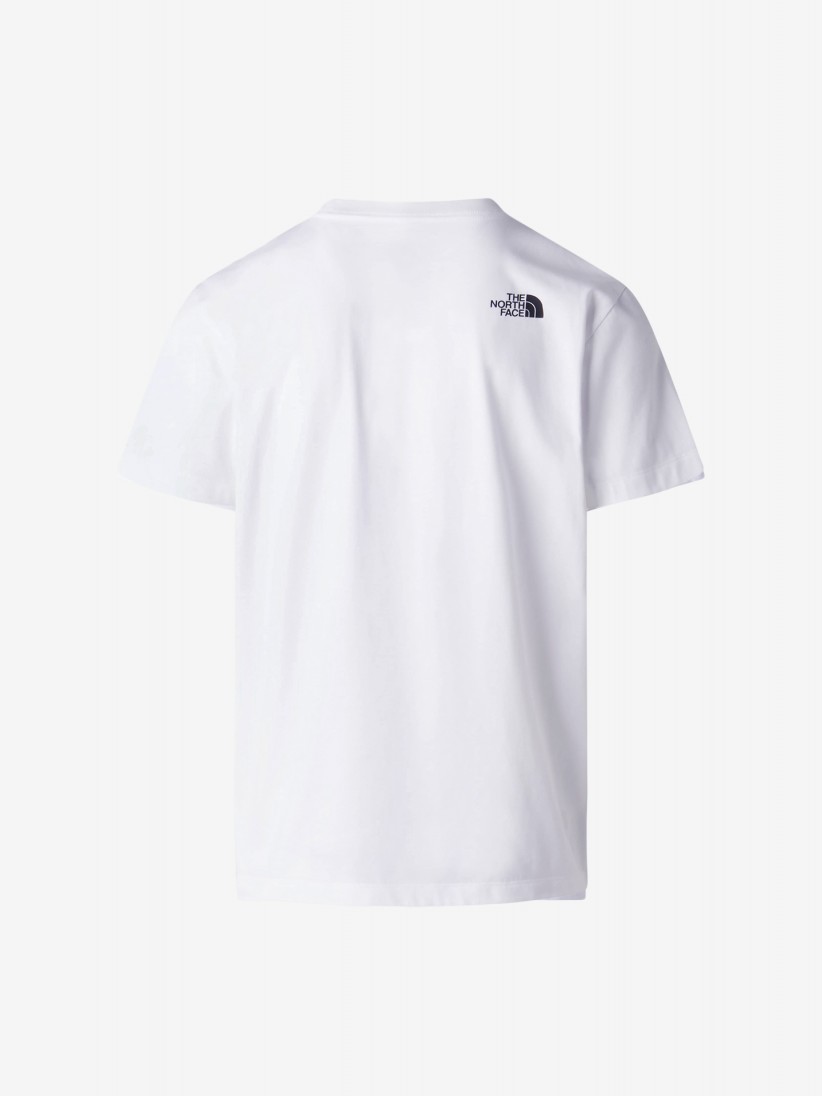 T-shirt The North Face Evolution Box Half Dome Branca
