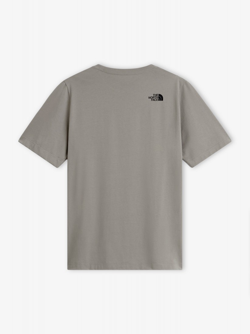 T-shirt The North Face Evolution Box Half Dome Cinzenta