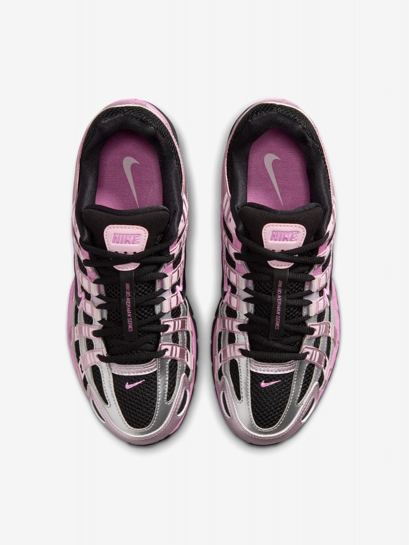 Sapatilhas Nike P-6000 Rosa e Pretas Para Mulher