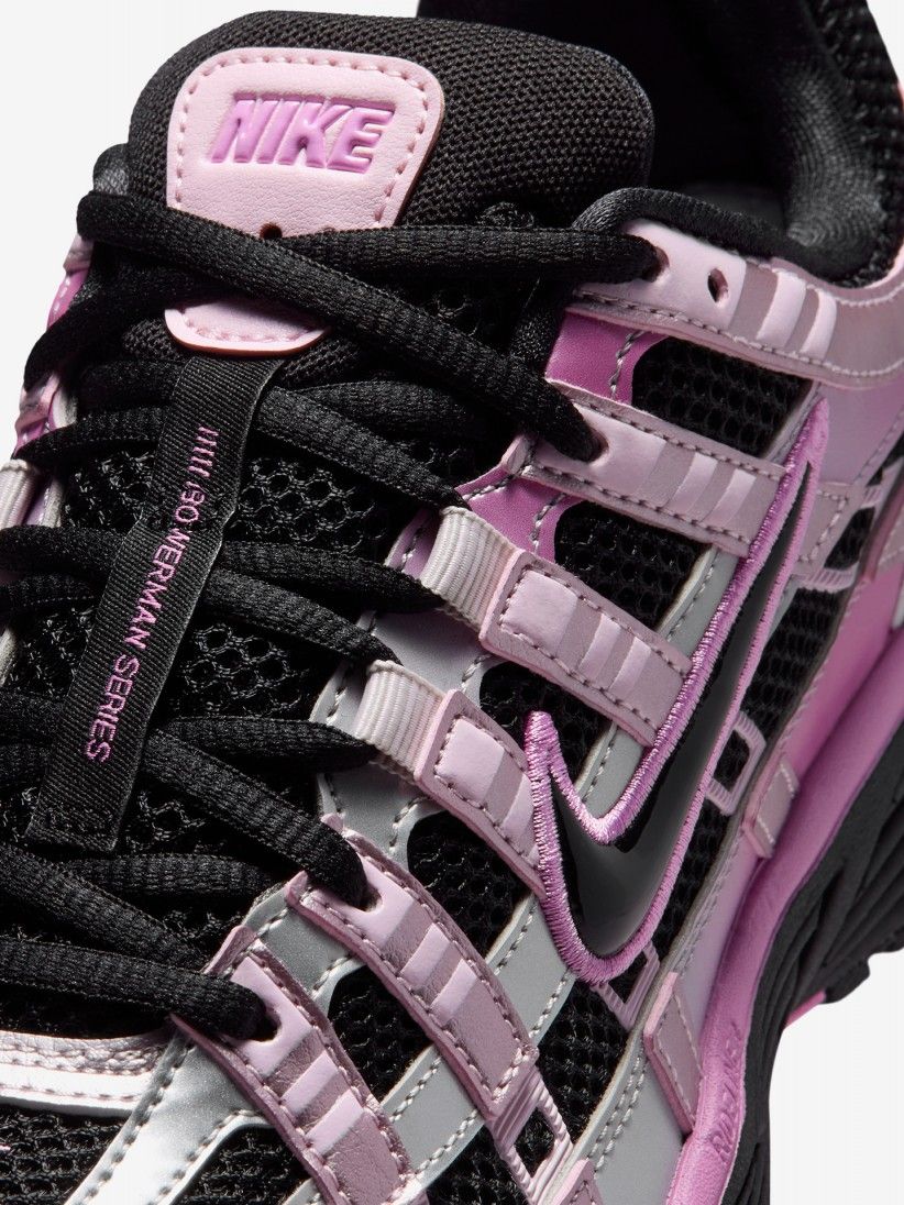 Sapatilhas Nike P-6000 Rosa e Pretas Para Mulher