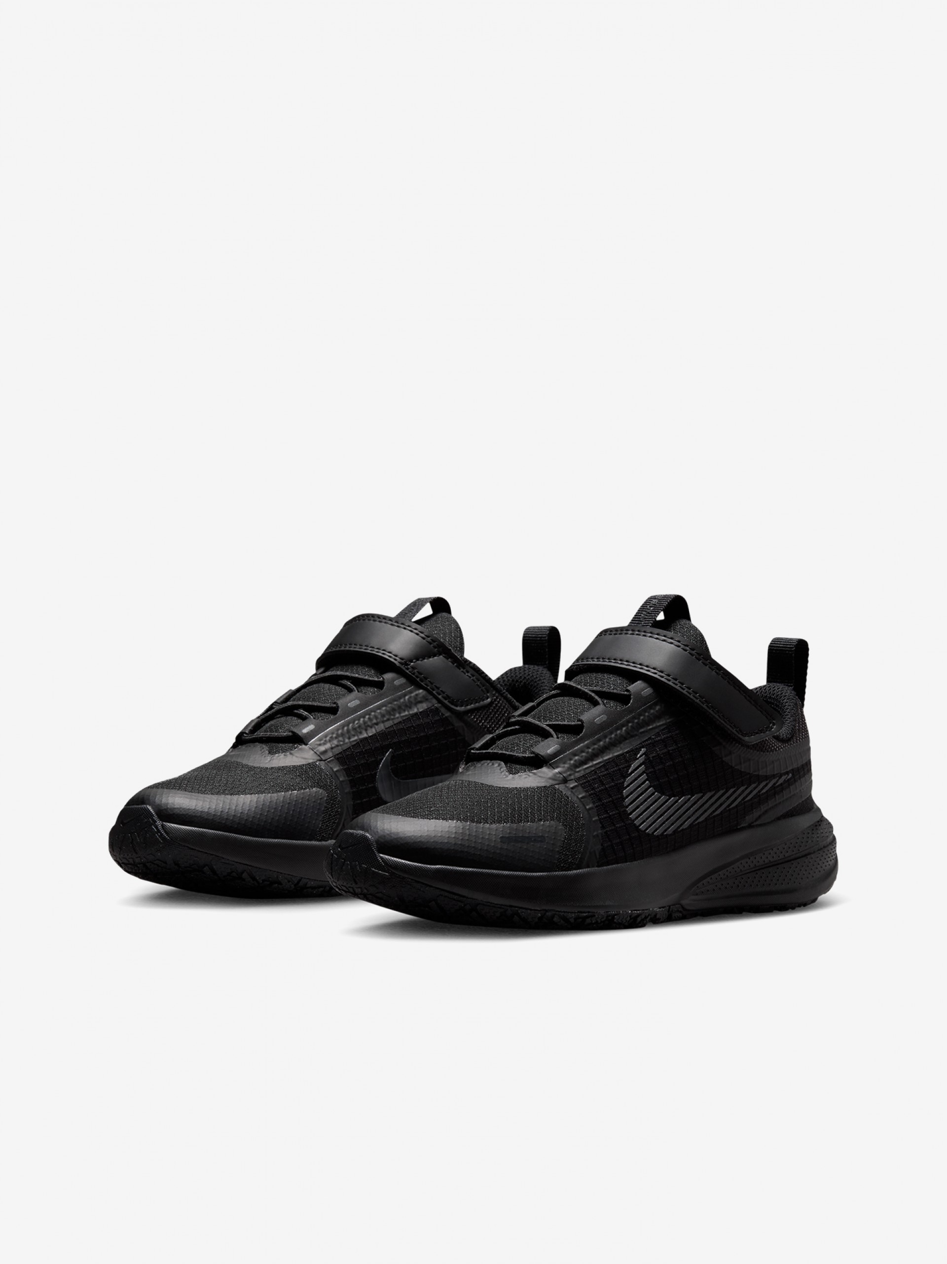 Nike Star Runner Utility Black Running Trainers For Children