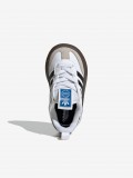 Sapatilhas Adidas Samba Quickon EL I Brancas e Pretas