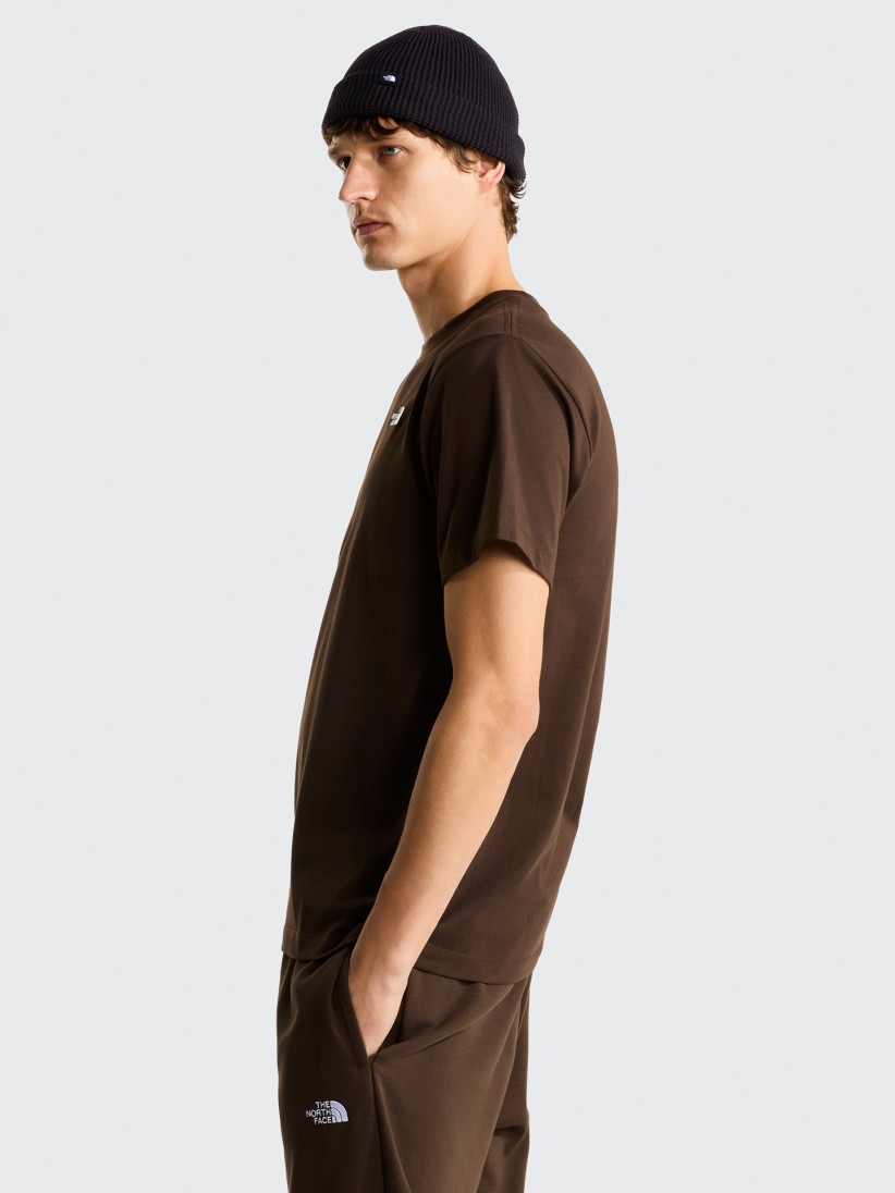 T-shirt The North Face Evolution Simple Dome Castanha