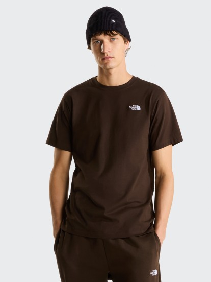 T-shirt The North Face Evolution Simple Dome Castanha