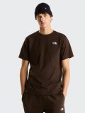T-shirt The North Face Evolution Simple Dome Castanha