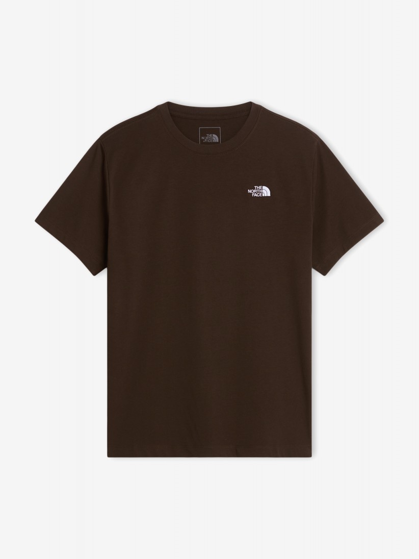 T-shirt The North Face Evolution Simple Dome Castanha