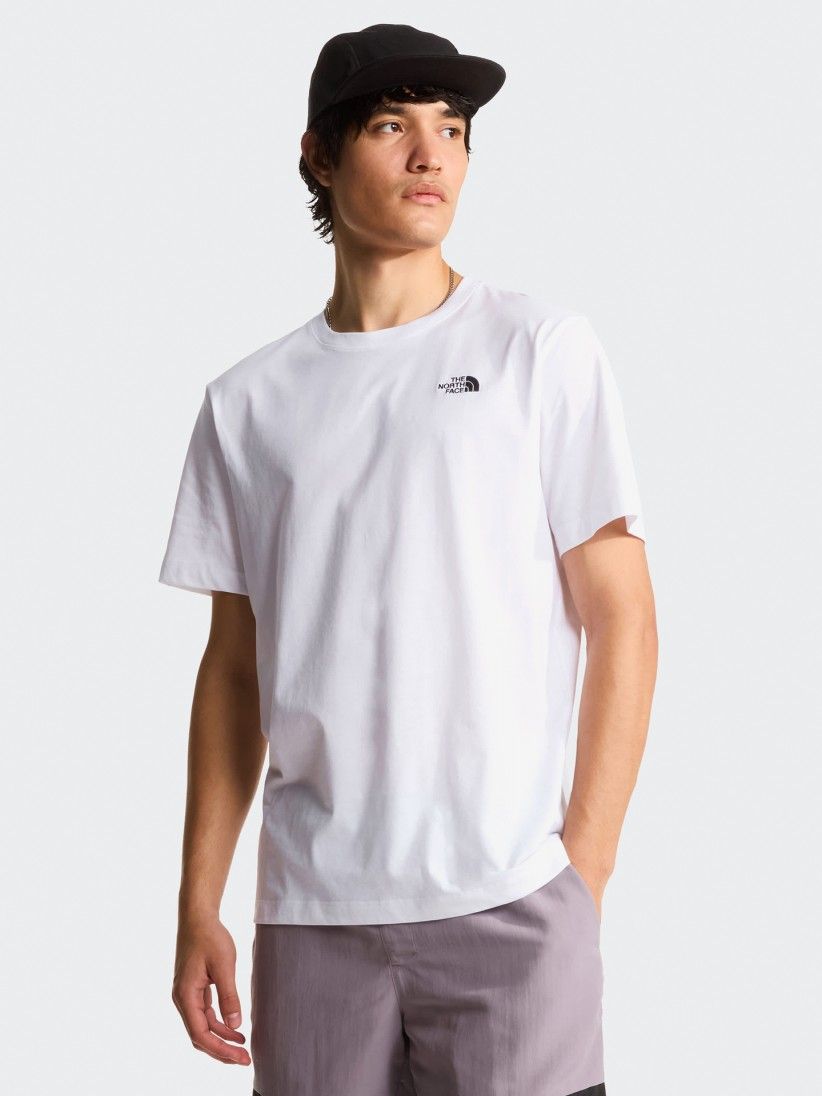 T-shirt The North Face Evolution Simple Dome Branca