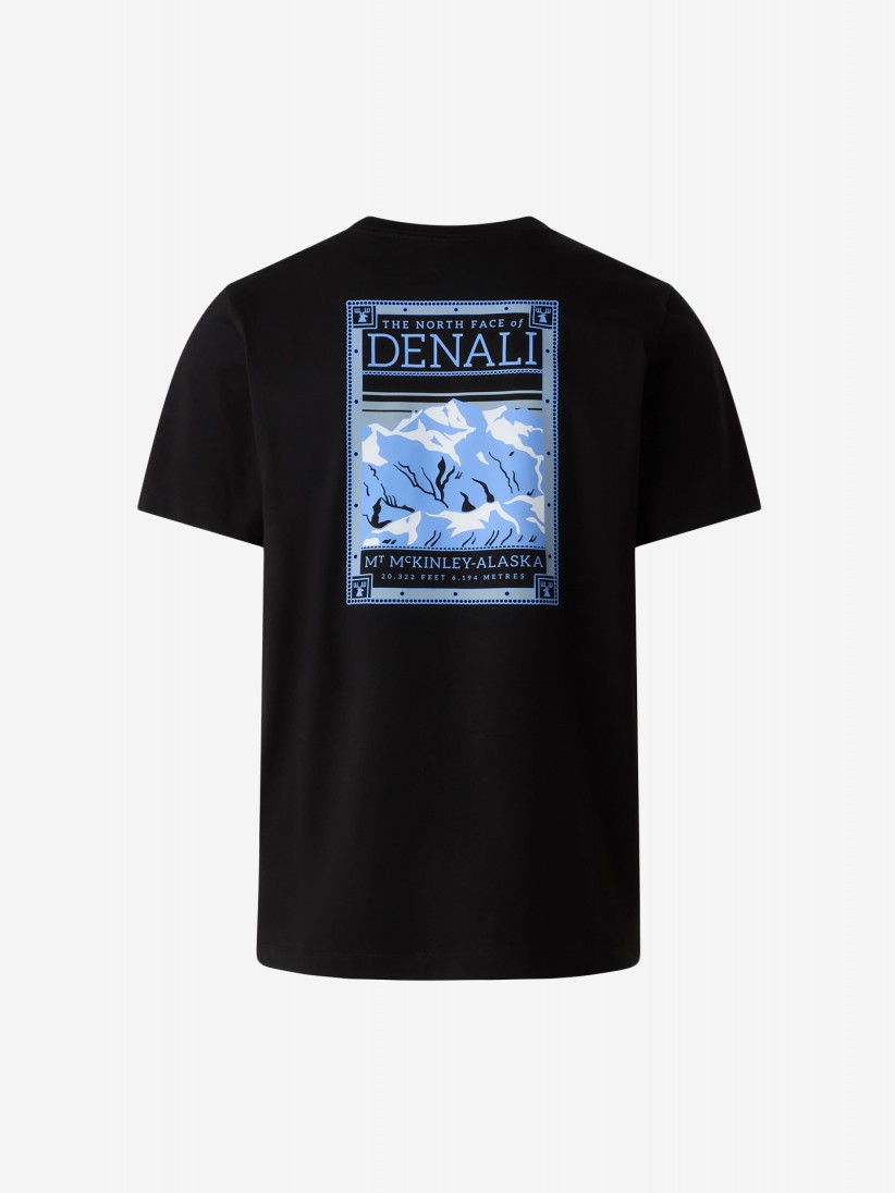 T-shirt The North Face Regular Graphic Preta