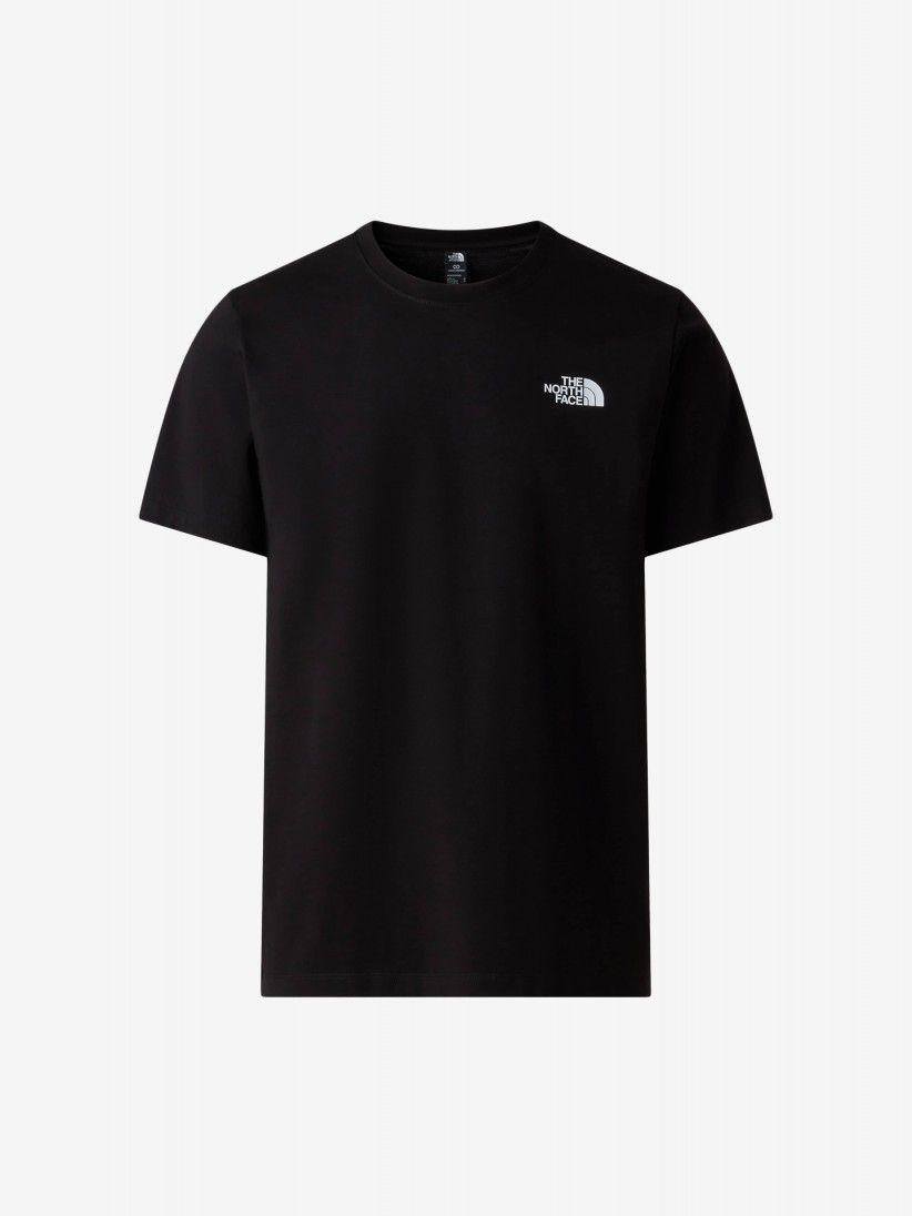 T-shirt The North Face Regular Graphic Preta