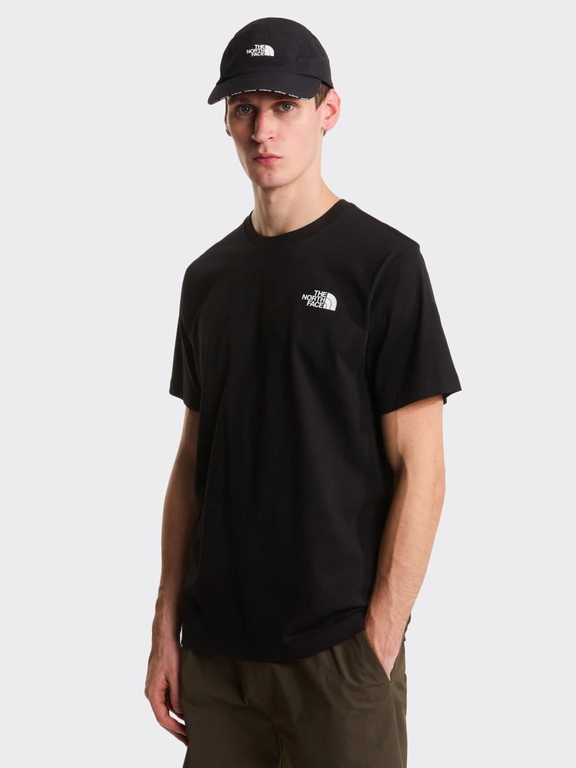 T-shirt The North Face Regular Graphic Preta