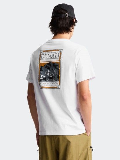 T-shirt The North Face Regular Graphic Branca