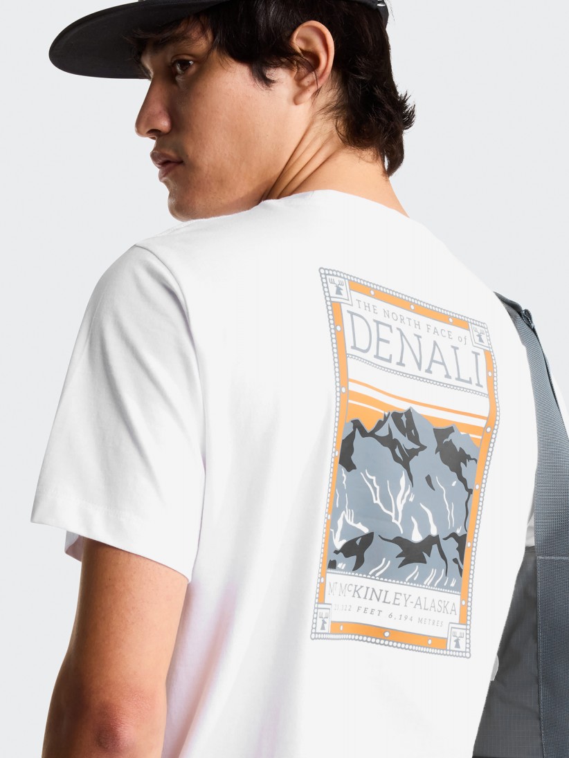 T-shirt The North Face Regular Graphic Branca