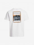 T-shirt The North Face Regular Graphic Branca