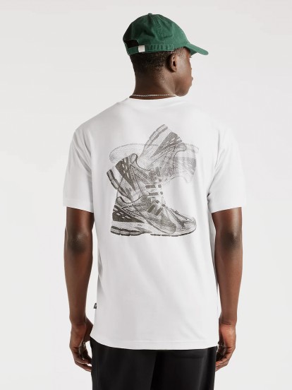 T-shirt New Balance Foggy Daze 1906 Branca
