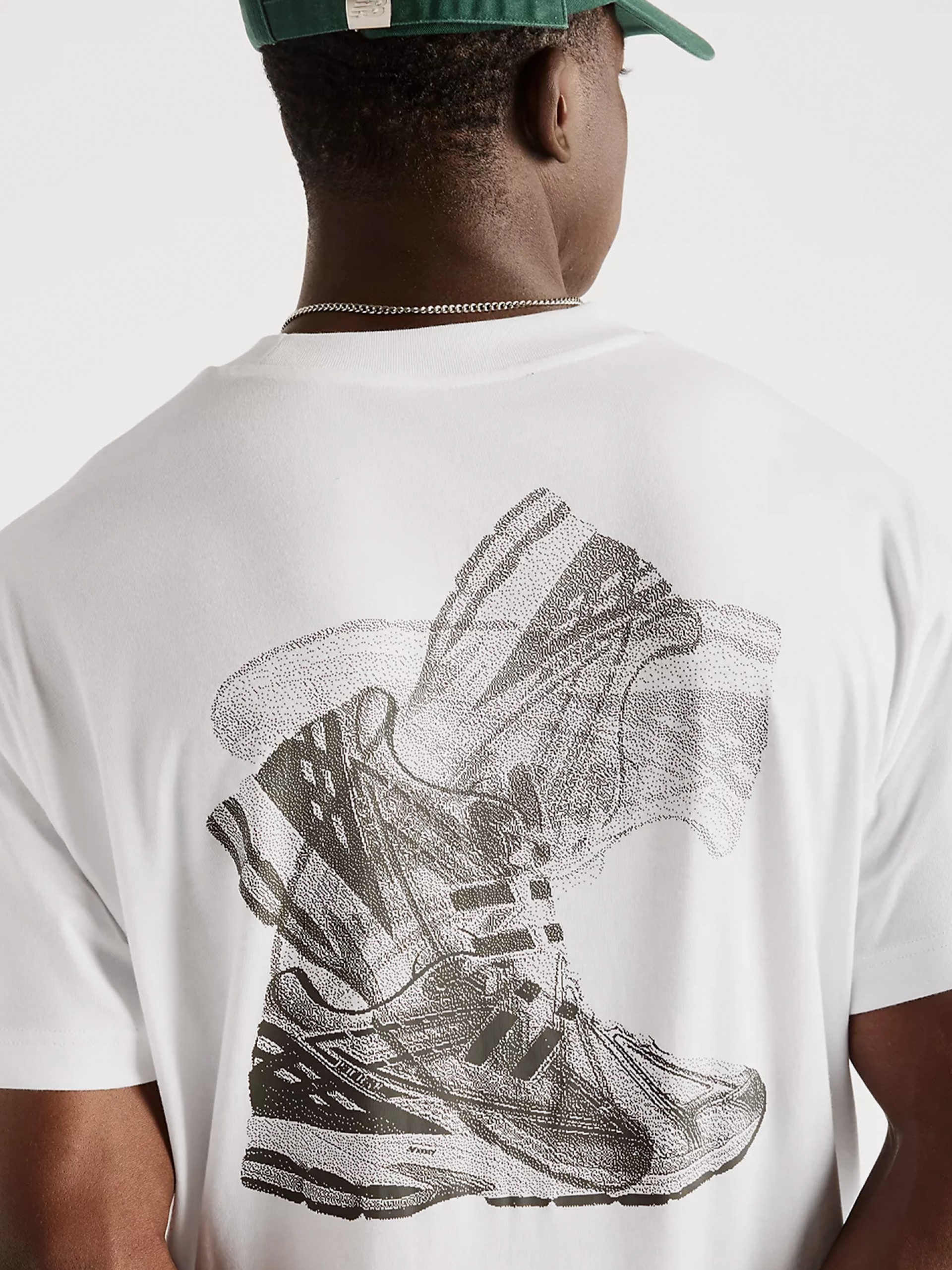 Camiseta New Balance Foggy Daze 1906 Blanca
