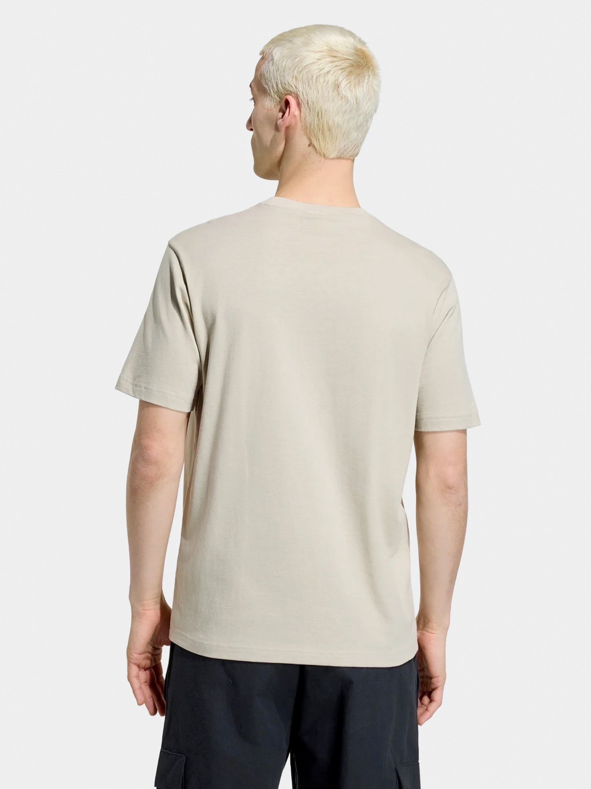 Adidas Trefoil Essentials Khaki T-shirt