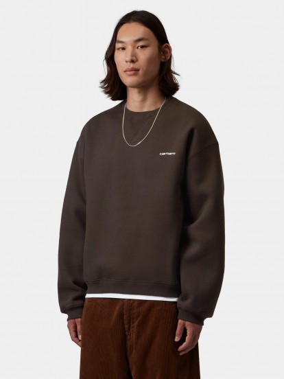 Camisola Carhartt WIP Ebbert Castanha
