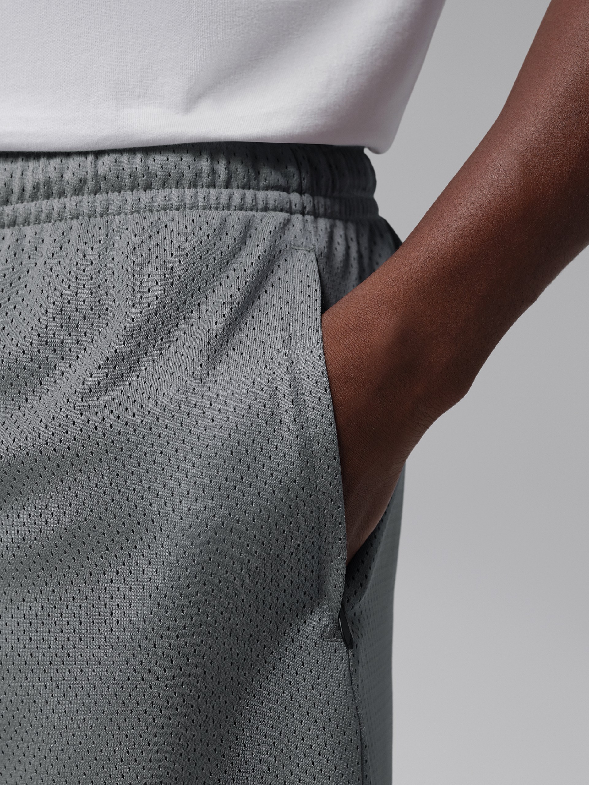 Calções Nike Jordan Brooklyn Cinzentos Para Homem