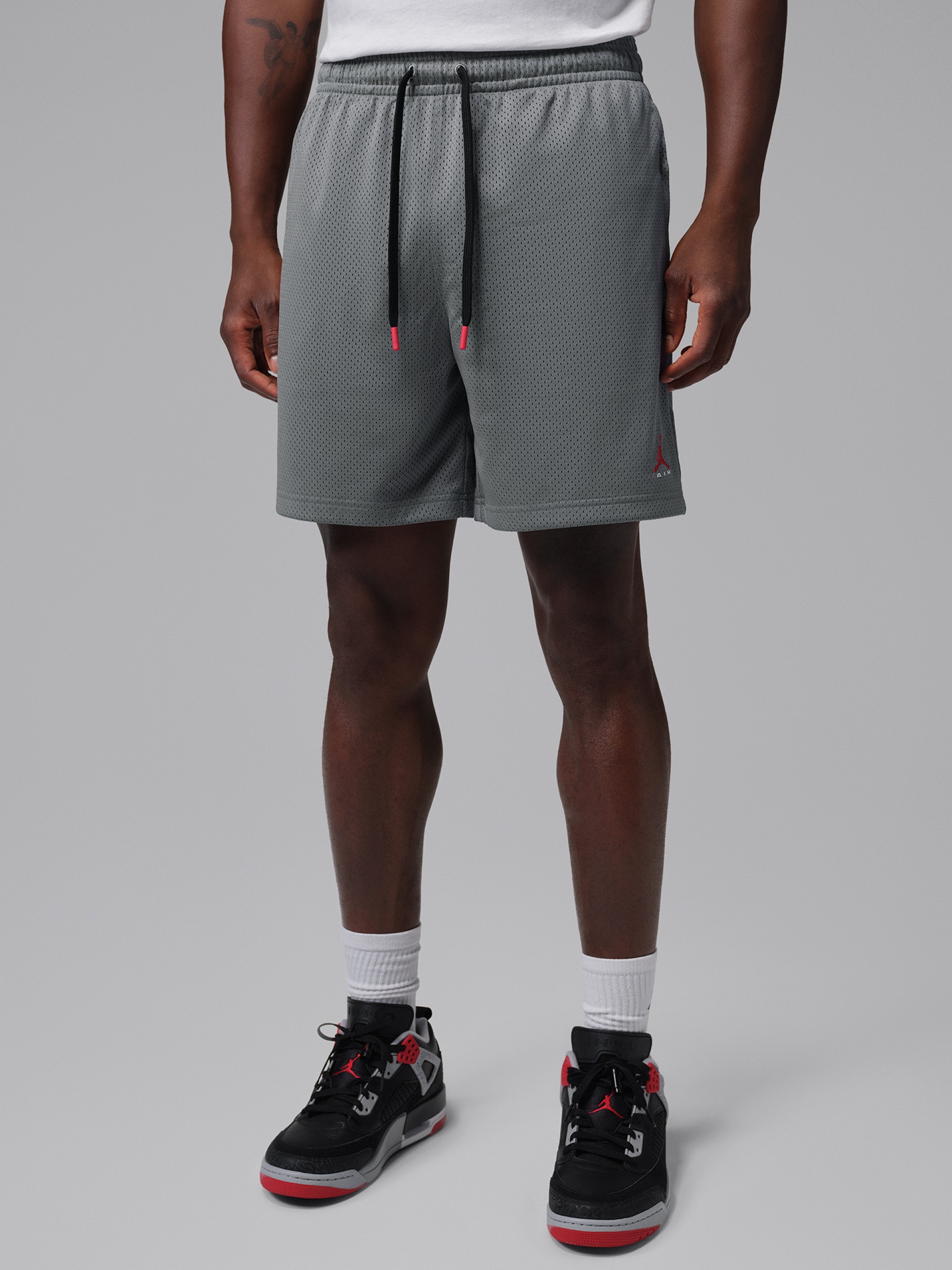 Calções Nike Jordan Brooklyn Cinzentos Para Homem